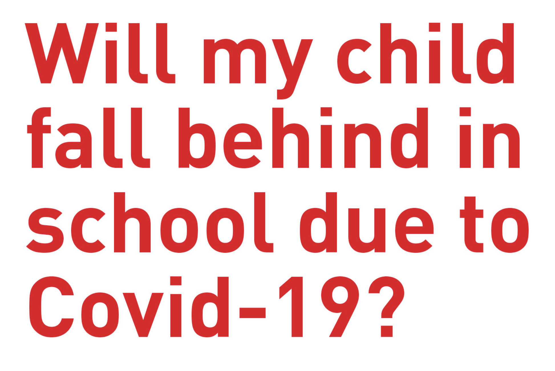 Will my child fall behind in school due to covid-19? - Lipschule